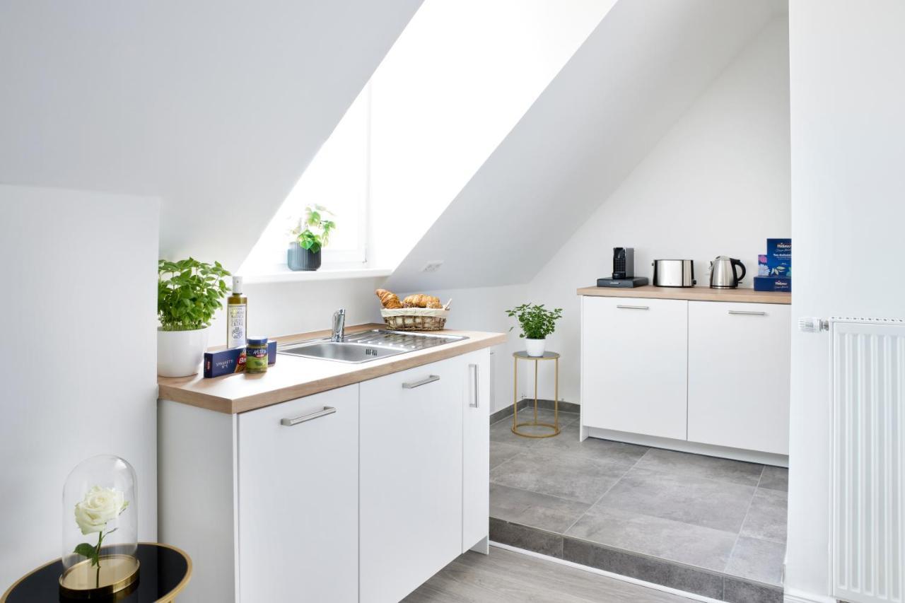 Schlossberg Residences - Xxl-Design-Apartment Mit Schlossblick Fuer Bis Zu 12 Personen Schwetzingen Exterior foto
