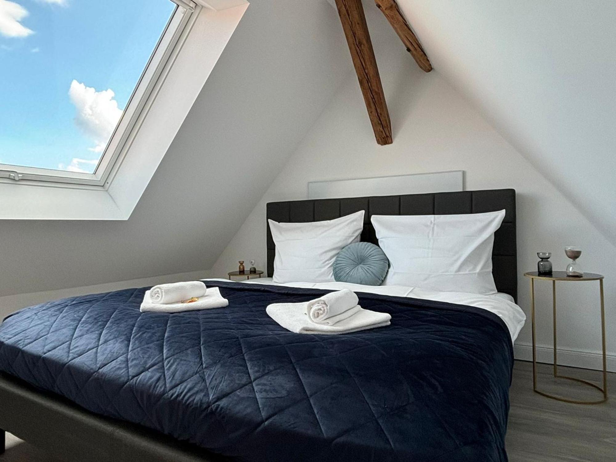 Schlossberg Residences - Xxl-Design-Apartment Mit Schlossblick Fuer Bis Zu 12 Personen Schwetzingen Exterior foto